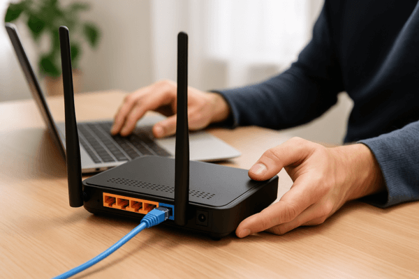 Como configurar o roteador